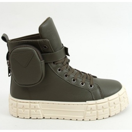 Grüne High-Top-Sneaker RE11P Grün - Inello