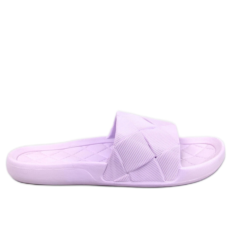 Lila Gummi-Flip-Flops violett