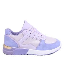 Lila helle Damen-Sneaker violett