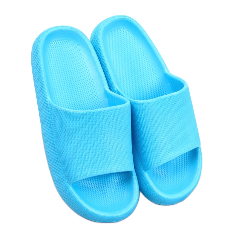 L.BLUE Gummi-Flip-Flops blau