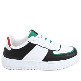 Damen-Sportschuhe Schwarz weiß