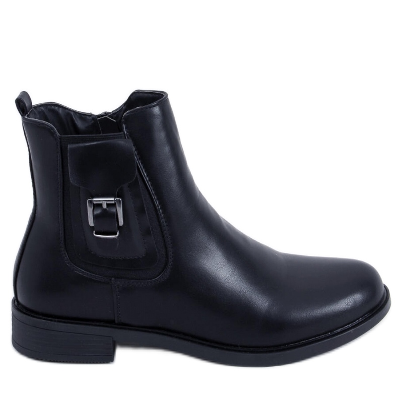 Schwarze Chelsea Boots für Damen