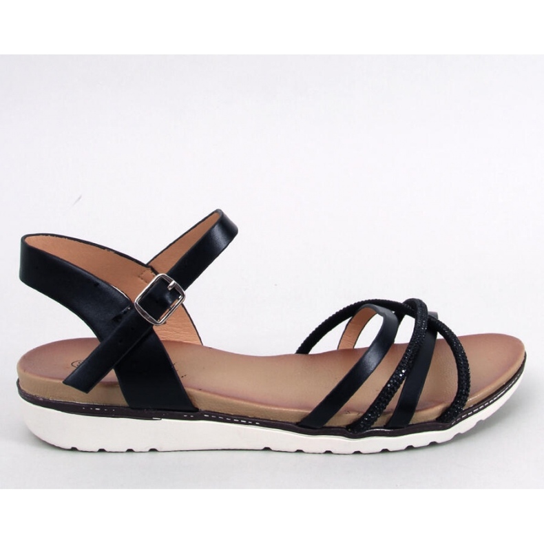 Sandalen mit Zirkonia Marta Black - Inello schwarz