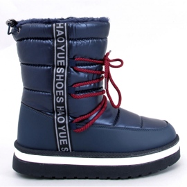 Archie Navy Damen-Schneestiefel – Inello