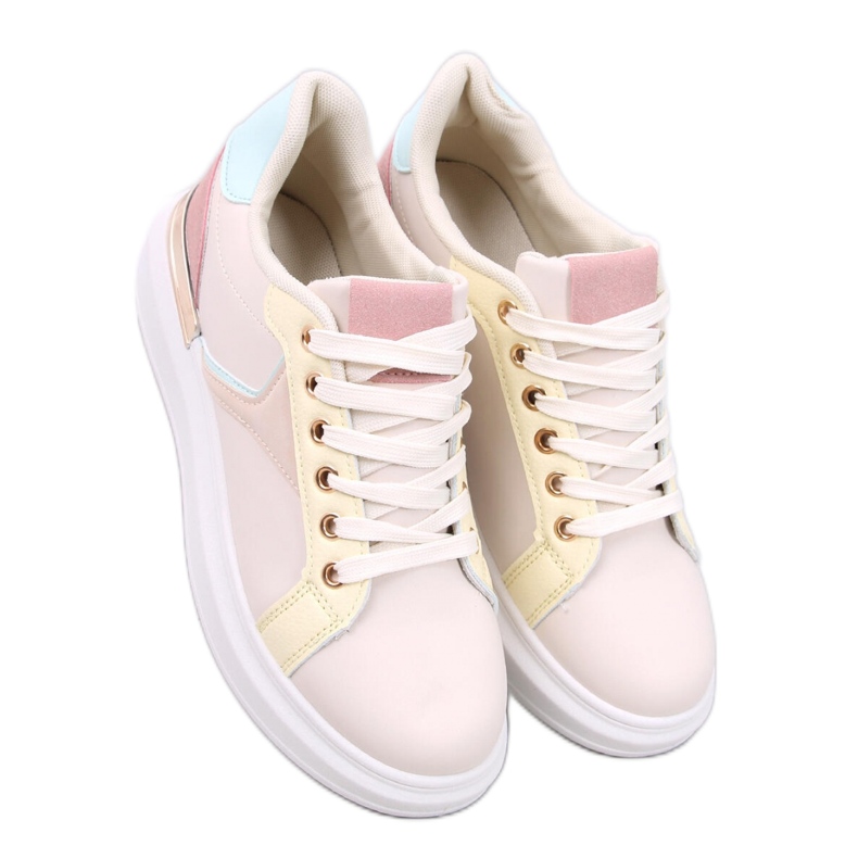 Bunte Damen-Sneaker rosa
