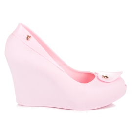 Vices Meliski auf Koturnie Open Toe rosa