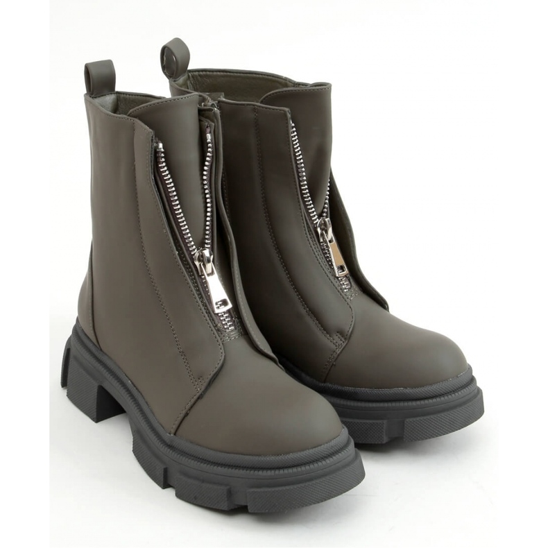 Kobra Army Green Militärarbeiterstiefel – Inello grün