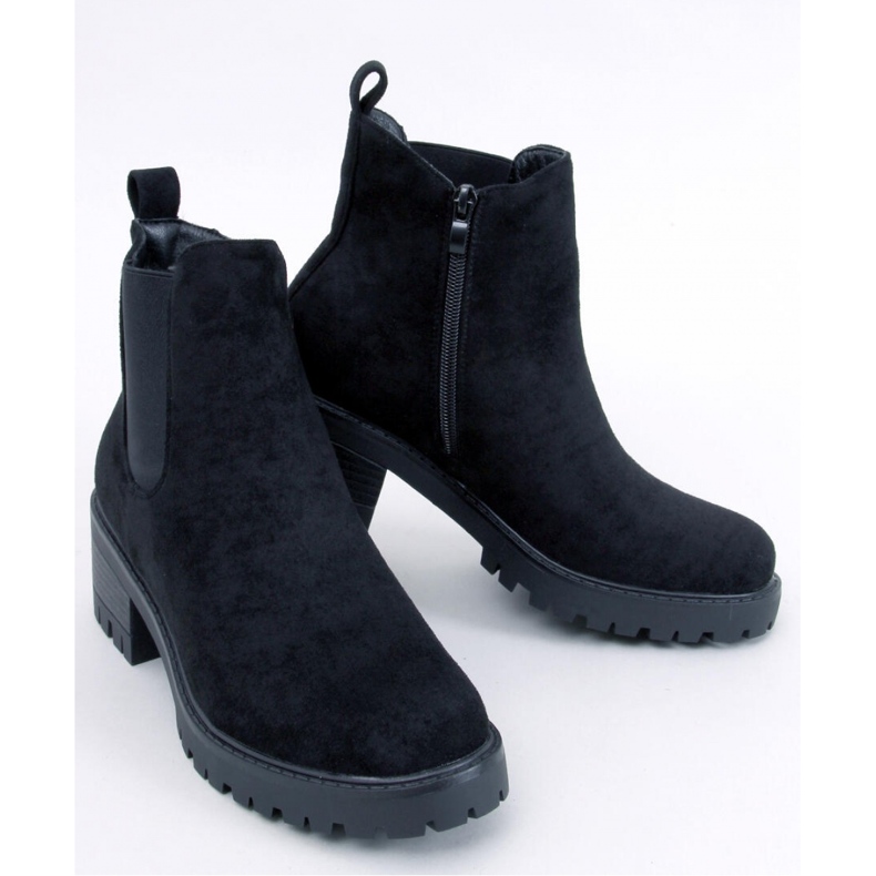 Bria Schwarze Chelsea-Stiefel - Inello