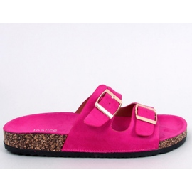 Sandale Scholki Kork-zehenstegsandalen Byrd Fuchsia - Inello rosa
