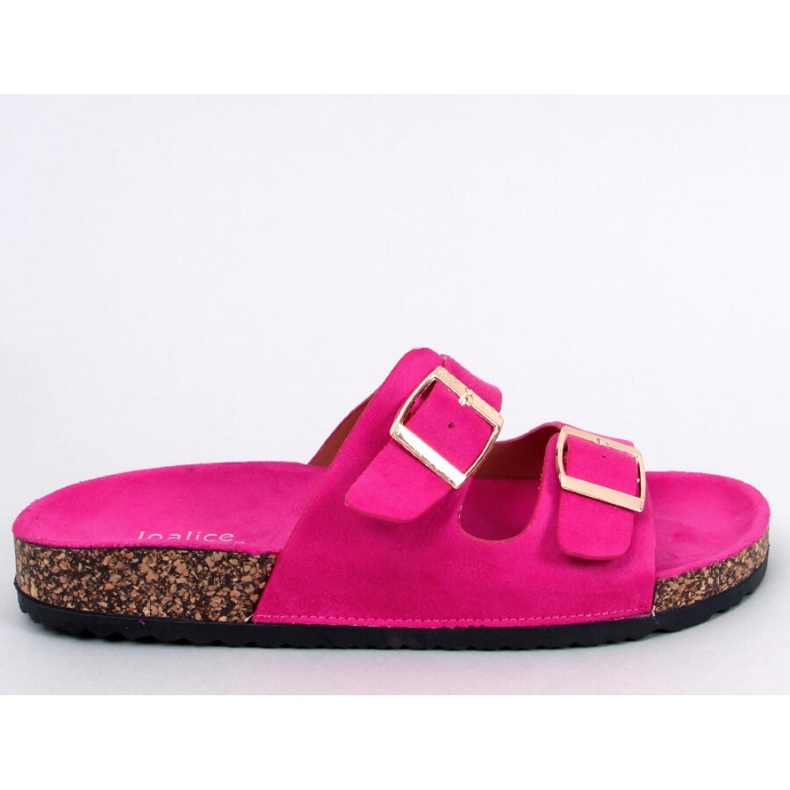 Sandale Scholki Kork-zehenstegsandalen Byrd Fuchsia - Inello rosa