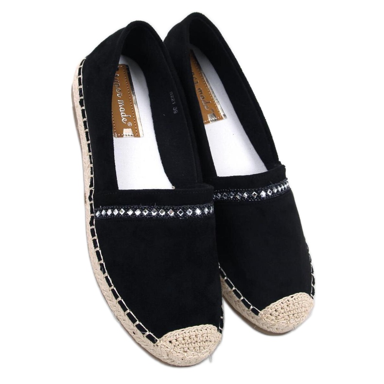 Damen-Espadrilles Etance Black - Inello schwarz