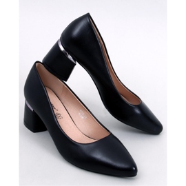 Schwarze Shers-Pumps mit hohem Absatz – Inello