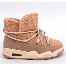 Remal Khaki isolierte Schneestiefel – Inello braun