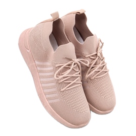 Sharpe Khaki Socken-Sportschuhe – Inello braun