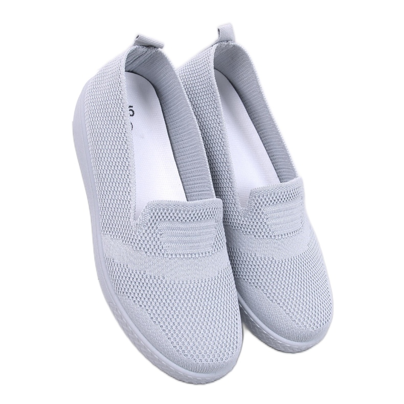 Combe Grey Socken-Sneakers – Inello grau