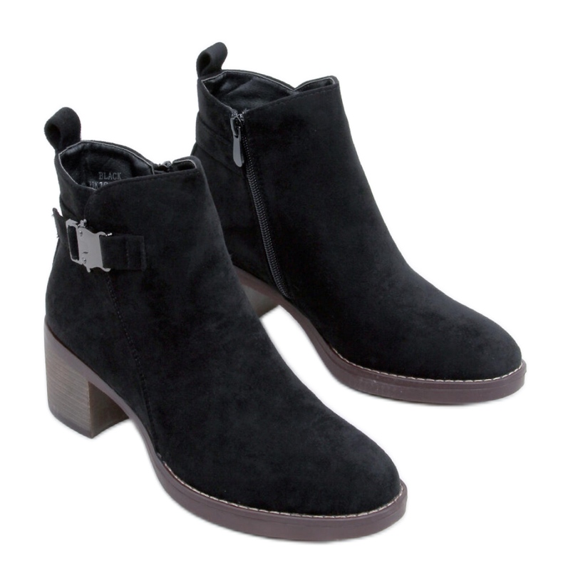 Klassische Stiefeletten mit hohen Absätzen Marsha Black - Inello schwarz