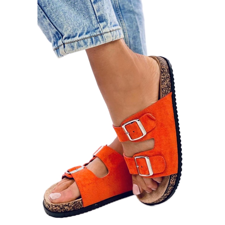 Sandale Kork-Flip-Flops Ponses Orange - Inello