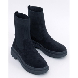 Joyner Black – Inello Chelsea-Stiefel mit elastischem Obermaterial schwarz