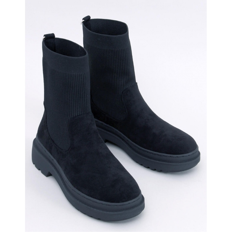 Joyner Black – Inello Chelsea-Stiefel mit elastischem Obermaterial schwarz