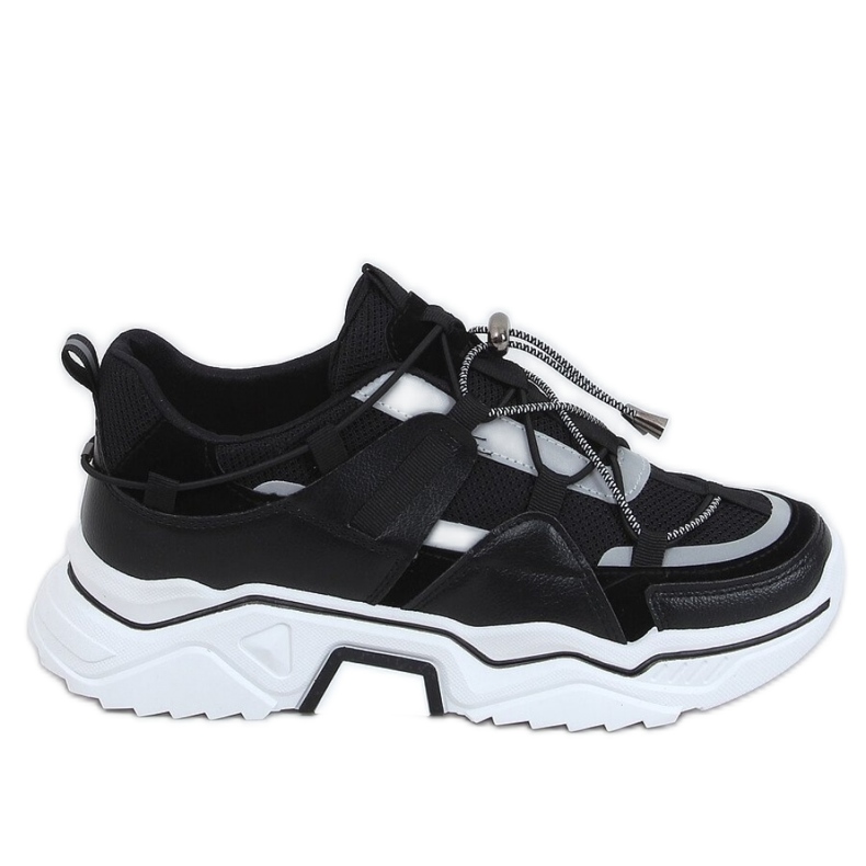 Schwarze Sportschuhe TS-508 Schwarz - Inello