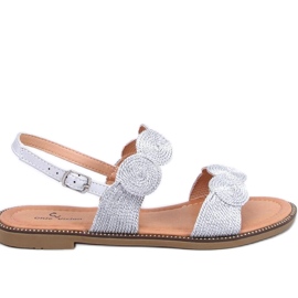 Raulet Silver Damensandalen - Inello grau