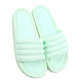 Minno LT.GREEN Damen-Flip-Flops-Sandale – Inello grün