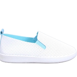 Jousse WEISS/BLAU Slip-on-Sneakers – Inello