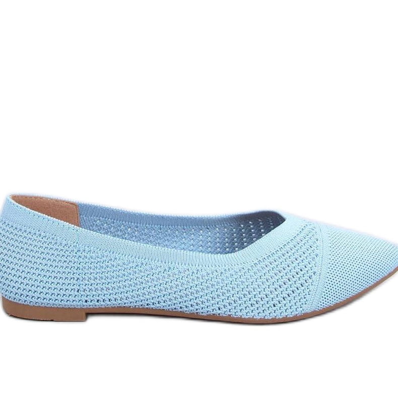 Durchbrochene Mandelballerinas Sotty Blue - Inello blau