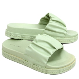 Atissa Green Damen-Flip-Flops-Sandale – Inello grün