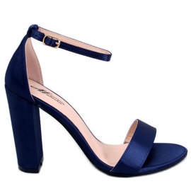 Ranae Blaue Absatzsandalen – Inello