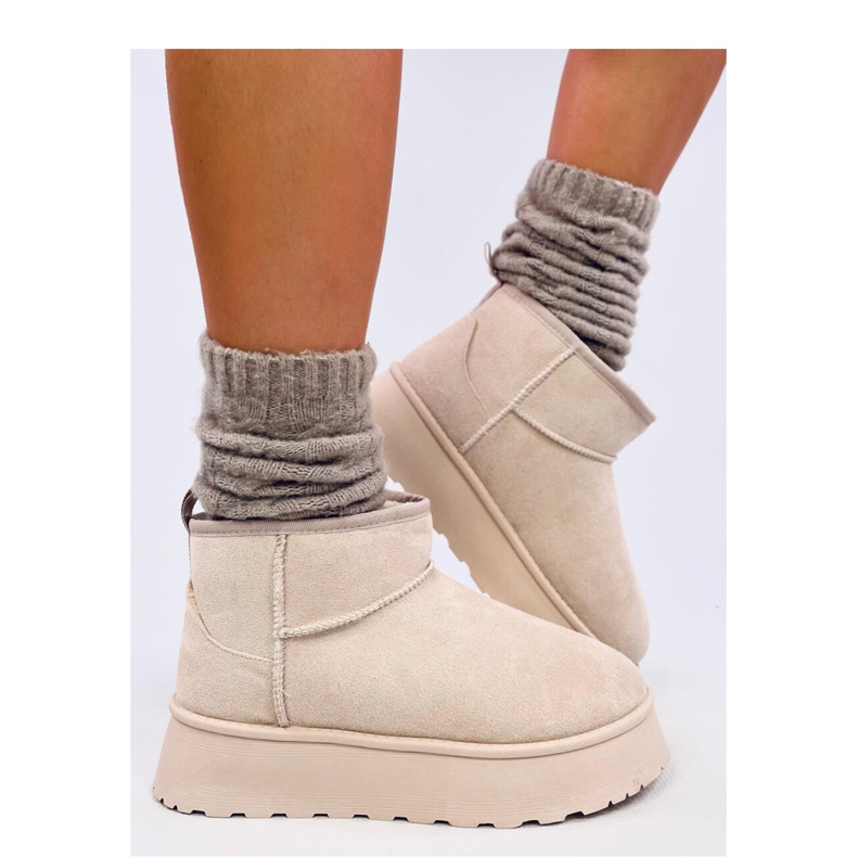 Rodmans Beige - Inello kurze Plateauschuhe