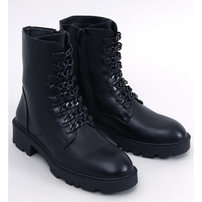 Habber Schwarze Arbeitsstiefel - Inello