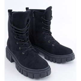 Kelis Schwarze Schnürstiefeletten - Inello