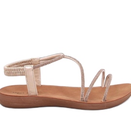 Leichte Damensandalen Prostis Gold - Inello gelb