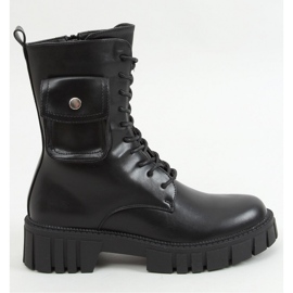 Schwarze Arbeiter mit Tasche UK50P Schwarz - Inello