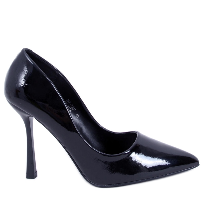 Anika Black Lack-Stilettos für Damen – Inello schwarz