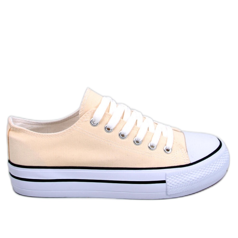 Klassische Damen-Sneaker Fargis Beige - Inello