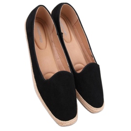 Damen-Ballett-Espadrilles Ballot Black - Inello schwarz