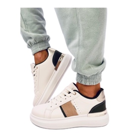 Holms Green Plateau-Sneaker – Inello beige