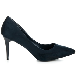 Comer Wildleder-Heels blau
