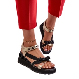 Step in style Sandalen Modell Da CR956 Gold – Treten Sie mit Stil ein gelb