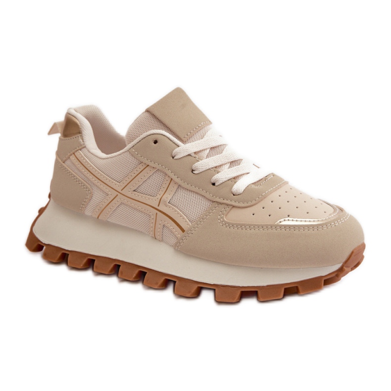 Step in style Sportschuhe Modell Mialunae YH30 Beige – Treten Sie ein mit Stil