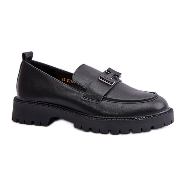 Step in style Mokassins Modell Vinceza 62187 Schwarzes Leder – Treten Sie ein mit Stil