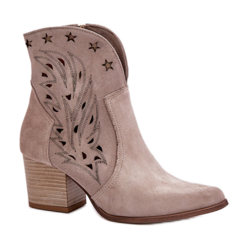 Step in style Stiefel Modell Lewski 3613 Cappuccino Wildleder – Treten Sie ein mit Stil beige