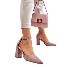 Step in style Pumps Modell Lexie QA203P Dunkelbeige – Treten Sie ein mit Stil