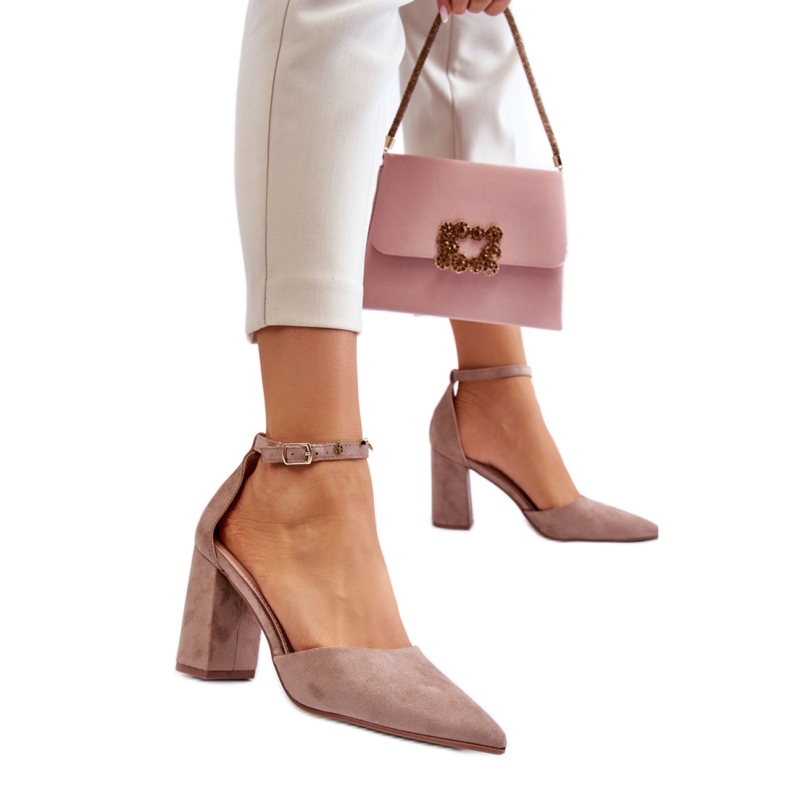 Step in style Pumps Modell Lexie QA203P Dunkelbeige – Treten Sie ein mit Stil