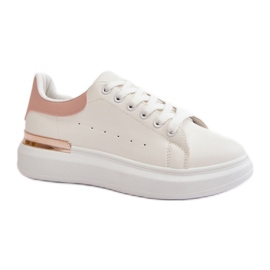 Step in style Sneakers Modell Nevelena JDJ-18 Weiß/Pink – Treten Sie ein mit Stil rosa