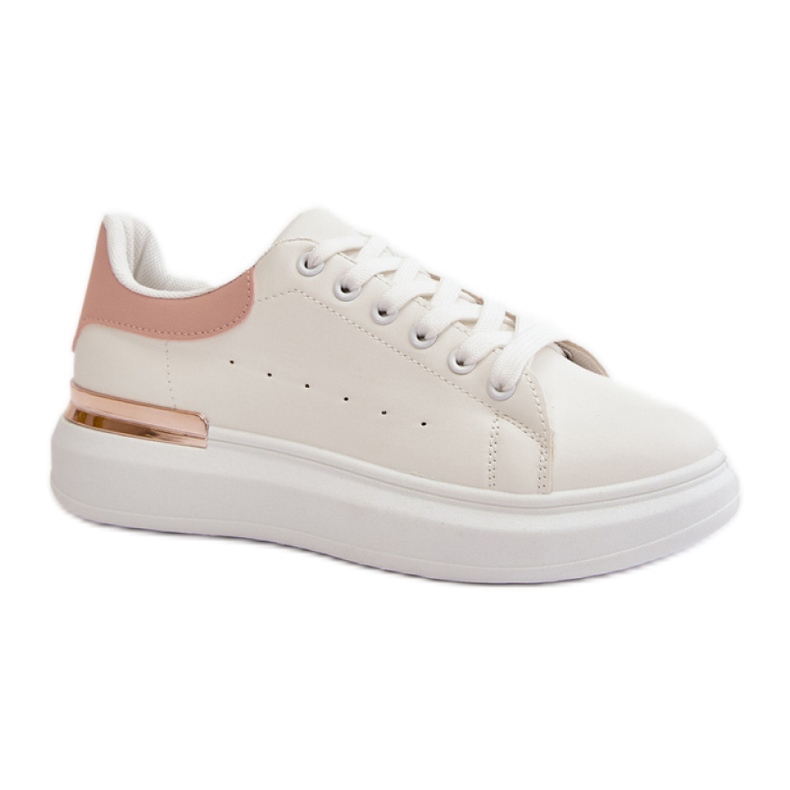 Step in style Sneakers Modell Nevelena JDJ-18 Weiß/Pink – Treten Sie ein mit Stil rosa