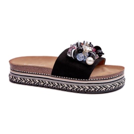 Step in style Sandale Flip-Flops Modell S.Barski HY077 Schwarz – Treten Sie mit Stil ein