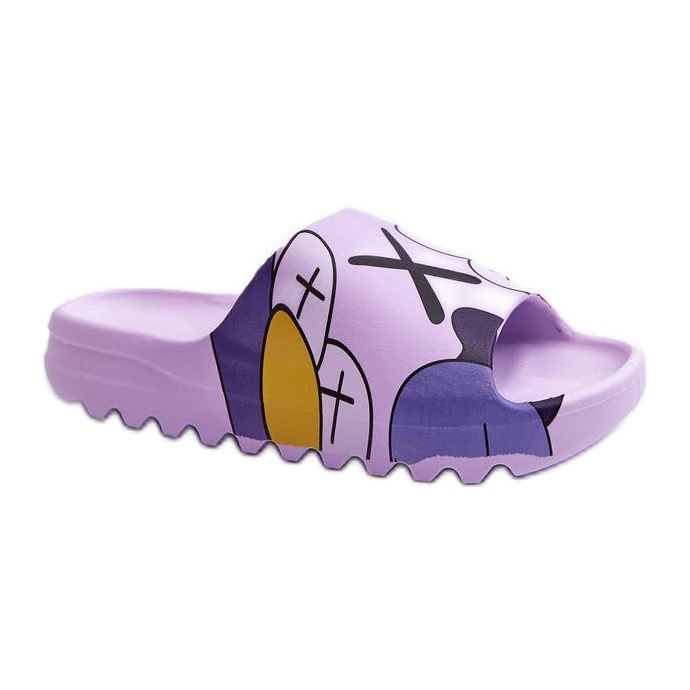 Step in style Sandalen-Flip-Flops Modell Monsters CK240P Violett – Treten Sie ein mit Stil